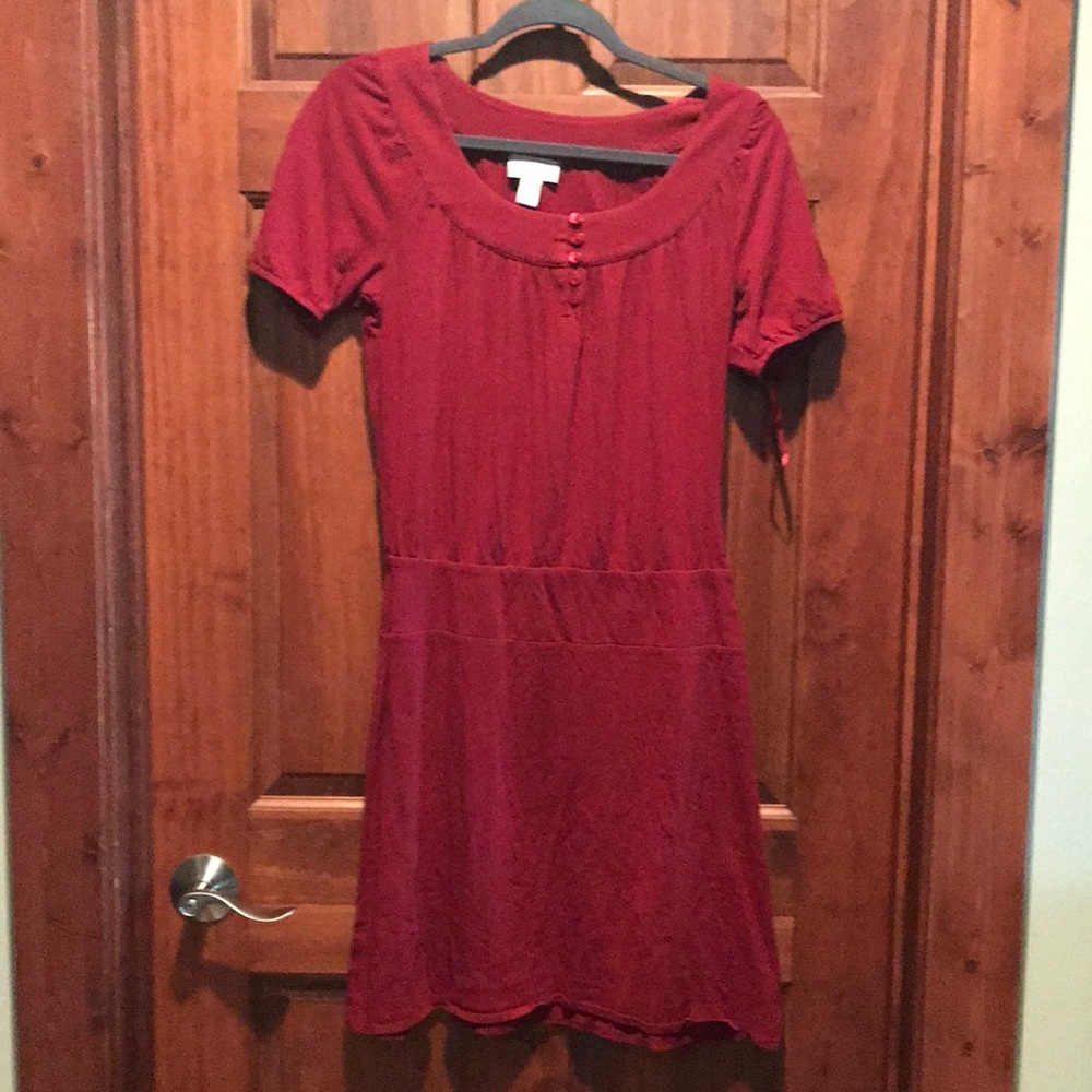 Ann Taylor Loft red dress